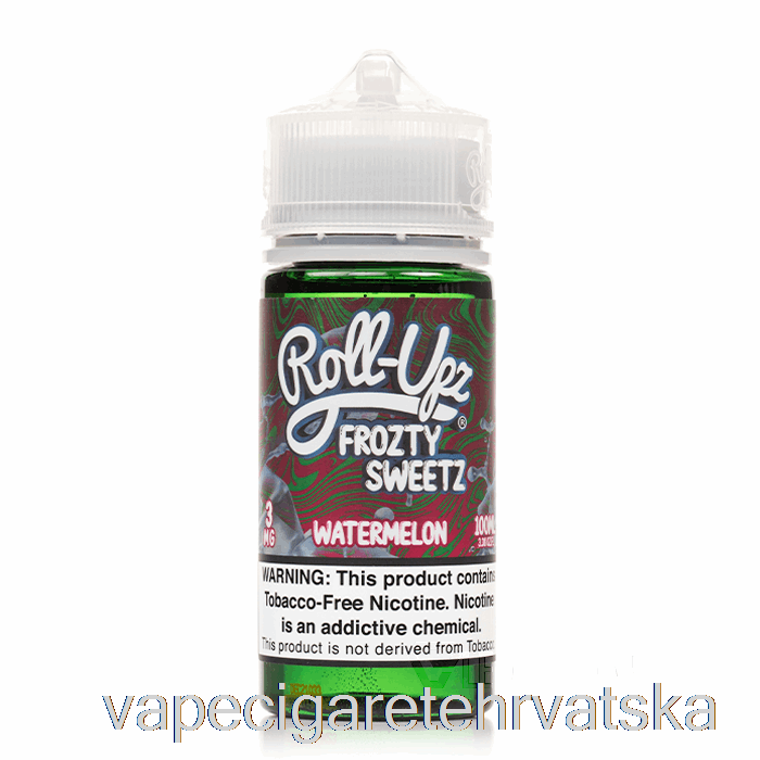 Vape Hrvatska Watermelon Punch Ice - Juice Roll-upz - 100ml 6mg